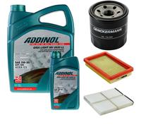 DENCKERMANN Controllo Set ADDINOL GIGA LIGHT 5W-30 6L Per Mazda Premacy 1.9