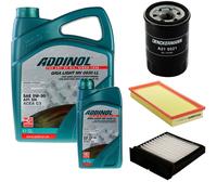 DENCKERMANN Controllo Set ADDINOL GIGA LIGHT 5W-30 6L Per Mitsubishi Space