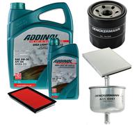 DENCKERMANN Controllo Set ADDINOL GIGA LIGHT 5W-30 6L Per Nissan Primera