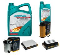 DENCKERMANN Controllo Set ADDINOL GIGA LIGHT 5W-30 6L Per Nissan Qashqai II