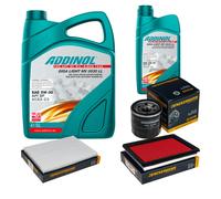 DENCKERMANN Controllo Set ADDINOL GIGA LIGHT 5W-30 6L Per Nissan X-Trail 2.5