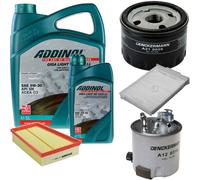 DENCKERMANN Controllo Set ADDINOL GIGA LIGHT 5W-30 6L Per Renault Megane II
