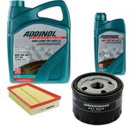 DENCKERMANN Controllo Set ADDINOL GIGA LIGHT 5W-30 6L Per Renault Megane II