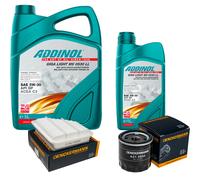 DENCKERMANN Controllo Set ADDINOL GIGA LIGHT 5W-30 6L Per Toyota Auris 1.4
