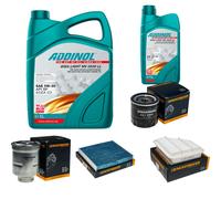 DENCKERMANN Controllo Set ADDINOL GIGA LIGHT 5W-30 6L Per Toyota Auris 1.4