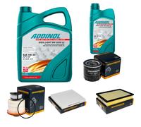 DENCKERMANN Controllo Set ADDINOL GIGA LIGHT 5W-30 6L Per Toyota Hilux VIII