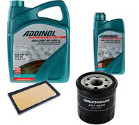 DENCKERMANN Controllo Set ADDINOL GIGA LIGHT 5W-30 6L Per Toyota RAV 4 V 2.5