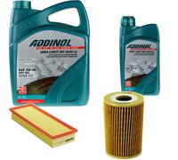 DENCKERMANN Controllo Set ADDINOL GIGA LIGHT 5W-30 6L Per VW Caddy II Kasten
