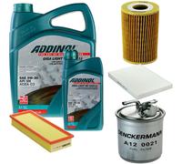 DENCKERMANN Controllo Set ADDINOL GIGA LIGHT 5W-30 6L Per VW Caddy II Kasten