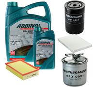 DENCKERMANN Controllo Set ADDINOL GIGA LIGHT 5W-30 6L Per VW Caddy II Kasten