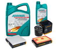 DENCKERMANN Controllo Set ADDINOL GIGA LIGHT 5W-30 6L Per VW Golf VII 1.4
