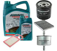 DENCKERMANN Controllo Set ADDINOL GIGA LIGHT 5W-30 6L Per VW Lupo 1.4 16V