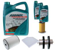 DENCKERMANN Controllo Set ADDINOL GIGA LIGHT 5W-30 7L Per Audi A8 3.0 TDI