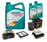 DENCKERMANN Controllo Set ADDINOL GIGA LIGHT 5W-30 7L Per Daewoo Matiz 0.8