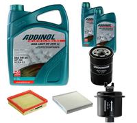 DENCKERMANN Controllo Set ADDINOL GIGA LIGHT 5W-30 7L Per Honda CR-V I 2.0