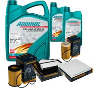 DENCKERMANN Controllo Set ADDINOL GIGA LIGHT 5W-30 7L Per Honda CR-V III