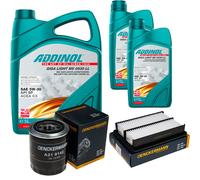 DENCKERMANN Controllo Set ADDINOL GIGA LIGHT 5W-30 7L Per Hyundai H-1 Travel