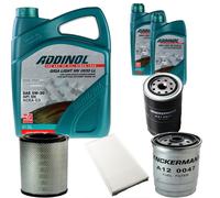 DENCKERMANN Controllo Set ADDINOL GIGA LIGHT 5W-30 7L Per Iveco Daily III