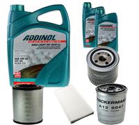 DENCKERMANN Controllo Set ADDINOL GIGA LIGHT 5W-30 7L Per Iveco Daily III