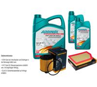 DENCKERMANN Controllo Set ADDINOL GIGA LIGHT 5W-30 7L Per Jeep Cherokee 2.0