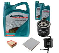 DENCKERMANN Controllo Set ADDINOL GIGA LIGHT 5W-30 7L Per KIA Carens III 2.0