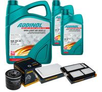 DENCKERMANN Controllo Set ADDINOL GIGA LIGHT 5W-30 7L Per Mazda 3 1.6 1.4