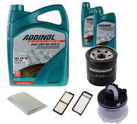 DENCKERMANN Controllo Set ADDINOL GIGA LIGHT 5W-30 7L Per Mazda 3 1.6 1.4