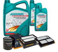 DENCKERMANN Controllo Set ADDINOL GIGA LIGHT 5W-30 7L Per Mazda 5 1.8 MZR