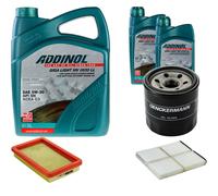 DENCKERMANN Controllo Set ADDINOL GIGA LIGHT 5W-30 7L Per Mazda Premacy 1.9
