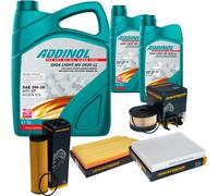 DENCKERMANN Controllo Set ADDINOL GIGA LIGHT 5W-30 7L Per Mercedes E-Klasse