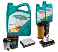 DENCKERMANN Controllo Set ADDINOL GIGA LIGHT 5W-30 7L Per Nissan Qashqai II