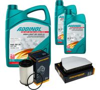 DENCKERMANN Controllo Set ADDINOL GIGA LIGHT 5W-30 7L Per Opel Antara 2.2