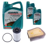 DENCKERMANN Controllo Set ADDINOL GIGA LIGHT 5W-30 7L Per Porsche Cayenne