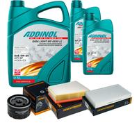 DENCKERMANN Controllo Set ADDINOL GIGA LIGHT 5W-30 7L Per Renault Megane III