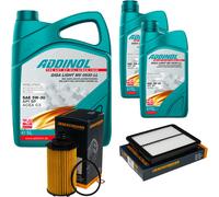 DENCKERMANN Controllo Set ADDINOL GIGA LIGHT 5W-30 7L Per Ssangyong Tivoli