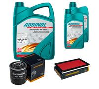 DENCKERMANN Controllo Set ADDINOL GIGA LIGHT 5W-30 7L Per Suzuki Swift IV