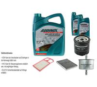 DENCKERMANN Controllo Set ADDINOL GIGA LIGHT 5W-30 7L Per VW Lupo 1.4 16V