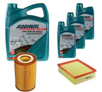 DENCKERMANN Controllo Set ADDINOL GIGA LIGHT 5W-30 8L Per Audi A4 Cabriolet