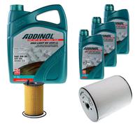 DENCKERMANN Controllo Set ADDINOL GIGA LIGHT 5W-30 8L Per Audi A8 3.0 TDI