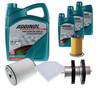 DENCKERMANN Controllo Set ADDINOL GIGA LIGHT 5W-30 8L Per Audi A8 3.0 TDI
