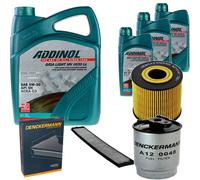 DENCKERMANN Controllo Set ADDINOL GIGA LIGHT 5W-30 8L Per BMW 3er Touring