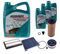 DENCKERMANN Controllo Set ADDINOL GIGA LIGHT 5W-30 8L Per Hyundai Santa Fé