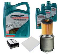 DENCKERMANN Controllo Set ADDINOL GIGA LIGHT 5W-30 8L Per Hyundai Sonata V