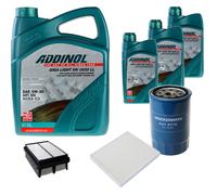 DENCKERMANN Controllo Set ADDINOL GIGA LIGHT 5W-30 8L Per Hyundai Sonata V
