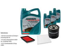 DENCKERMANN Controllo Set ADDINOL GIGA LIGHT 5W-30 8L Per Infiniti FX