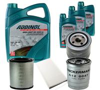DENCKERMANN Controllo Set ADDINOL GIGA LIGHT 5W-30 8L Per Iveco Daily III