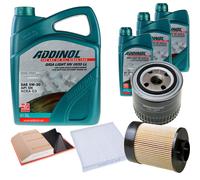 DENCKERMANN Controllo Set ADDINOL GIGA LIGHT 5W-30 8L Per Iveco Daily VI