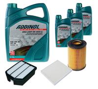 DENCKERMANN Controllo Set ADDINOL GIGA LIGHT 5W-30 8L Per KIA Magentis 2.0