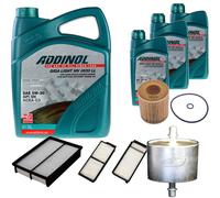 DENCKERMANN Controllo Set ADDINOL GIGA LIGHT 5W-30 8L Per Mazda 3 2.3 MPS