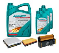 DENCKERMANN Controllo Set ADDINOL GIGA LIGHT 5W-30 8L Per Mercedes-Benz GLC